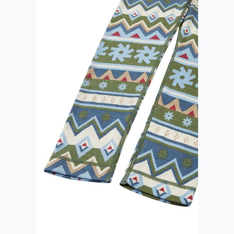 Gyermek termikus fehérnemű szett Reima Taitoa zöld agyag 7