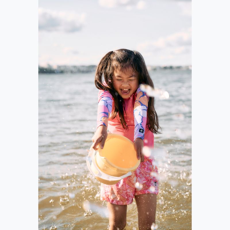 Gyerek úszó hosszú ujjú felső Reima Sukeltaja soft coral 4