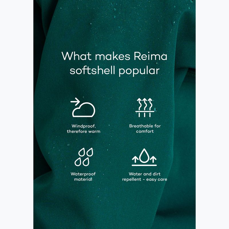 Reima Mjosa gyerek softshell overall fresh blue 7