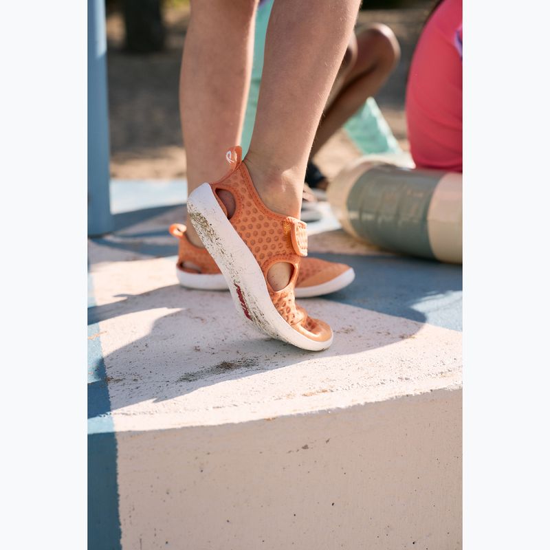 Gyerek barefoot szandálok Reima Rantaan apricot 11