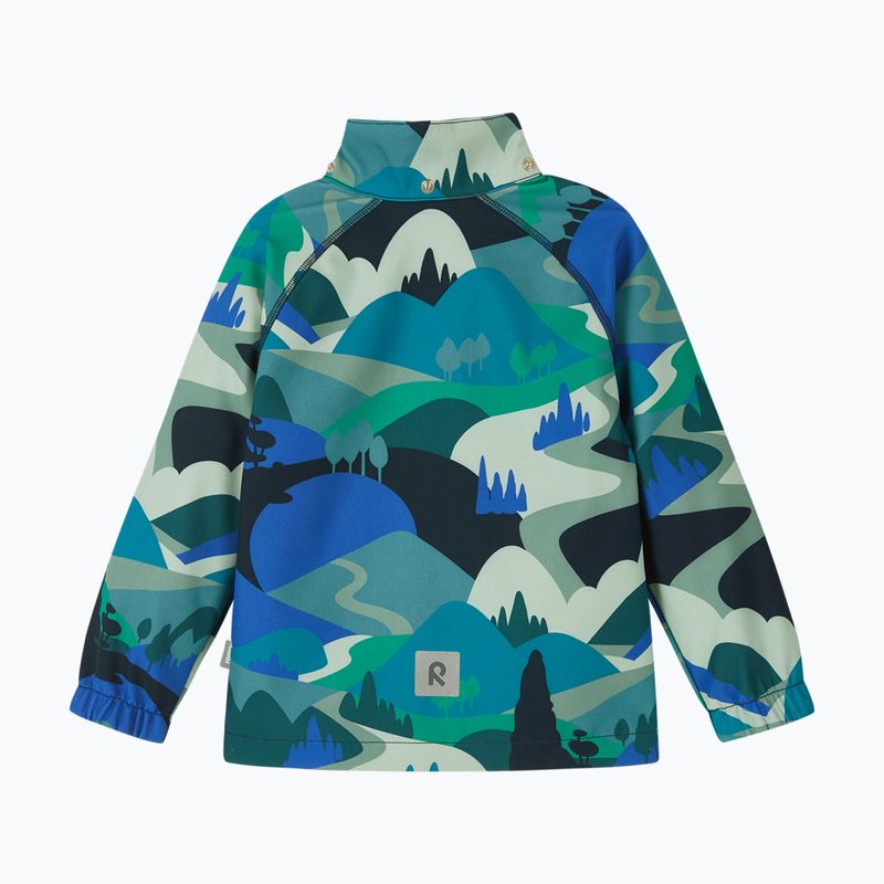Gyerek softshell dzseki Reima Vantti dparkly blue 3