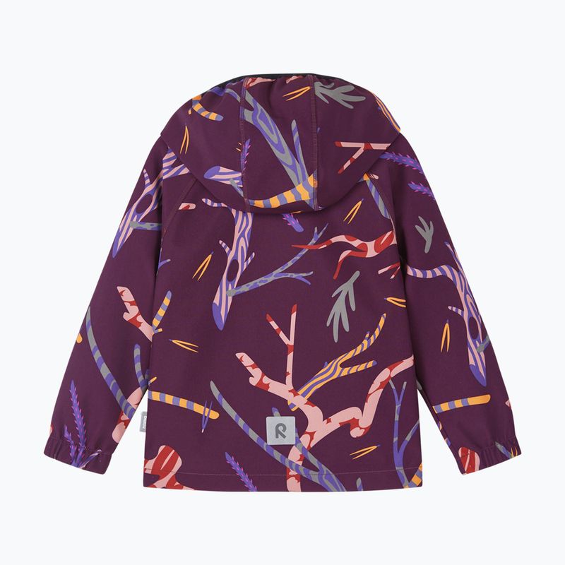 Gyerek softshell dzseki Reima Vantti deep purple 2