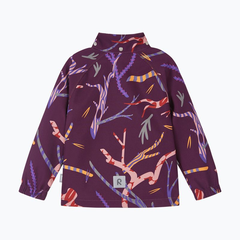 Gyerek softshell dzseki Reima Vantti deep purple 3