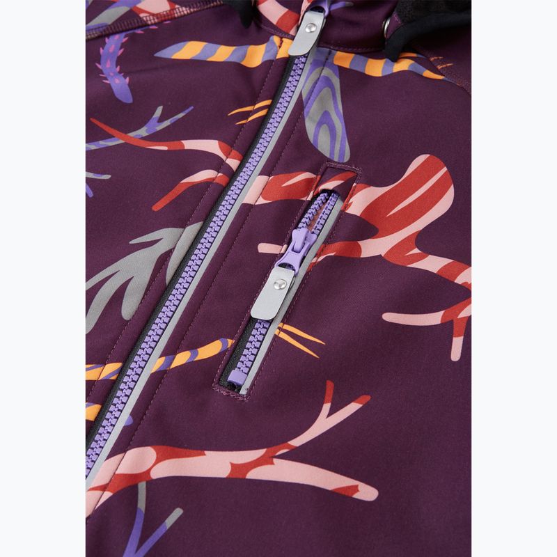 Gyerek softshell dzseki Reima Vantti deep purple 6