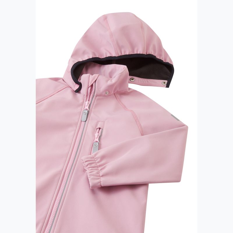 Gyerek softshell dzseki Reima Vantti 5100009C-4500 grey pink 3