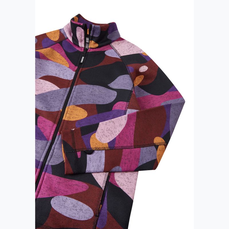Gyerek polár pulóver Reima Niksini fucshia 3