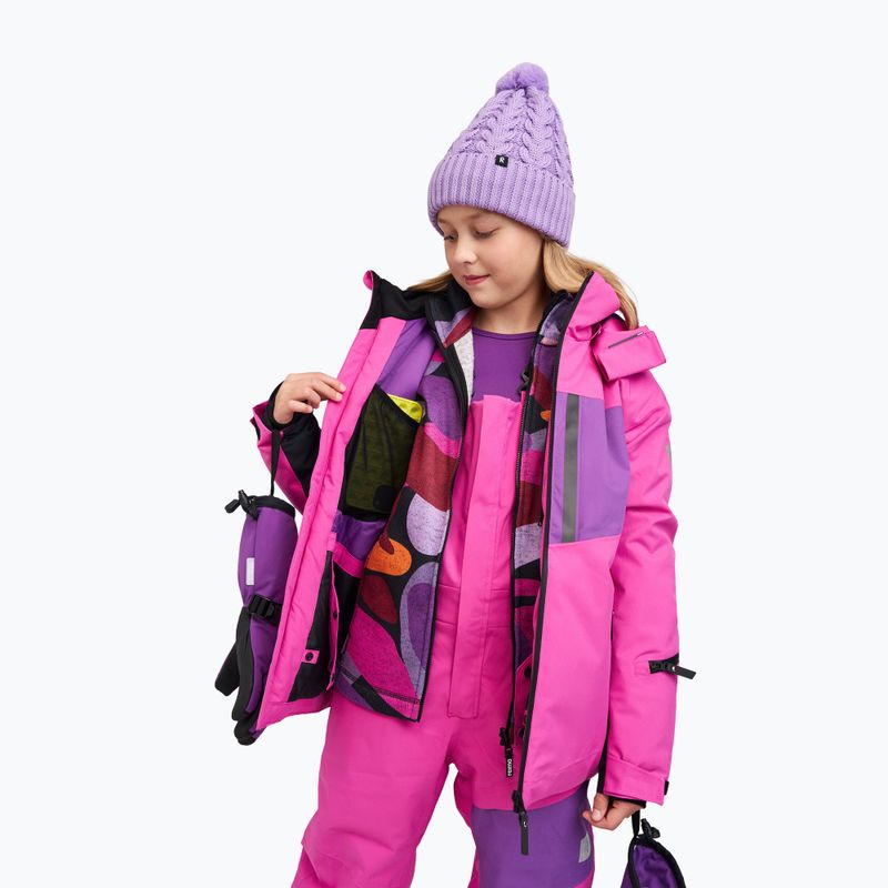Gyerek polár pulóver Reima Niksini fucshia 7