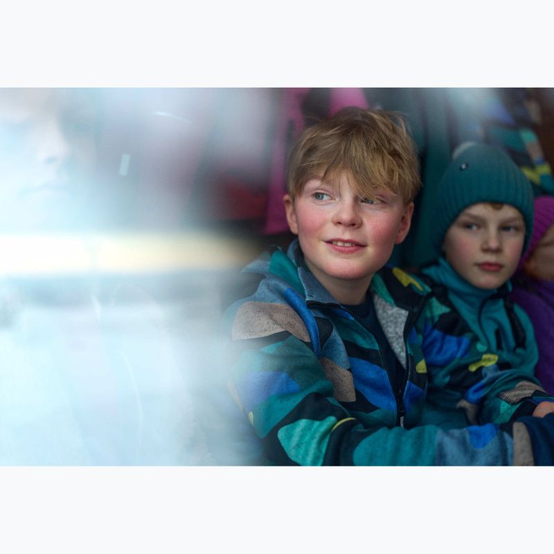 Gyerek polár pulóver Reima Niksini aquatic blue 9