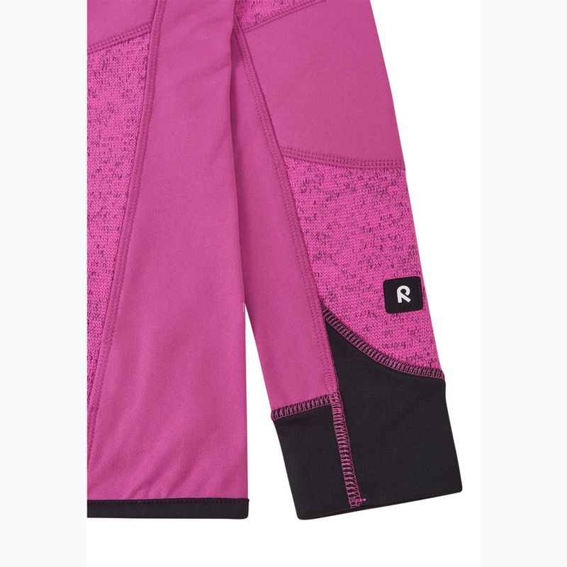 Gyerek polár pulóver Reima Laskien fucshia 4