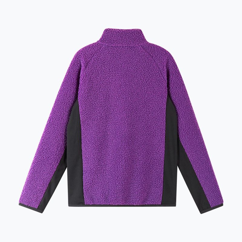 Gyerek polár pulóver Reima Puhku plum purple 2