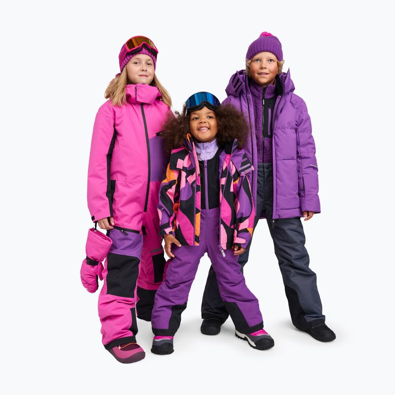 Gyerek polár pulóver Reima Puhku plum purple 7