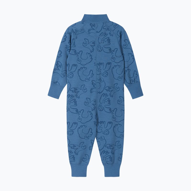 Gyermek overál Reima Parvin Wool blue ocean 2