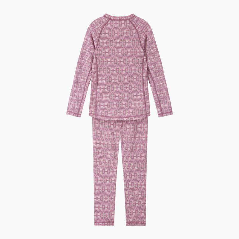 Gyermek termoaktív fehérnemű szett Reima Taival grey pink 2