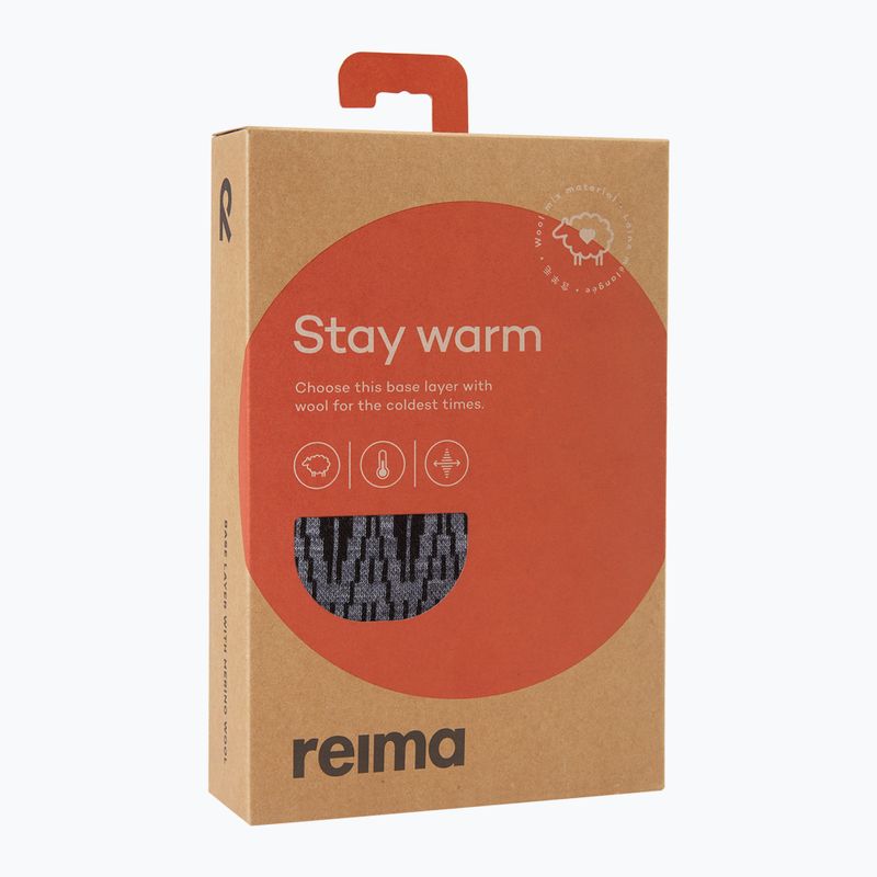 Gyermek termoaktív fehérnemű szett Reima Taival melange grey 8