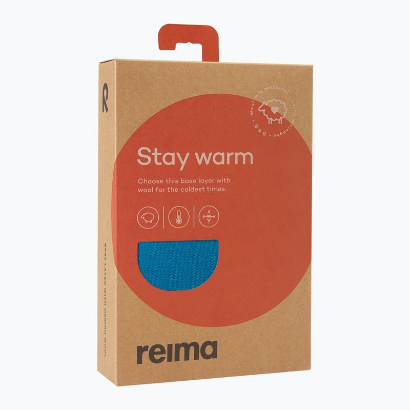 Gyermek termoaktív fehérnemű szett Reima Taitoa aquatic blue 8