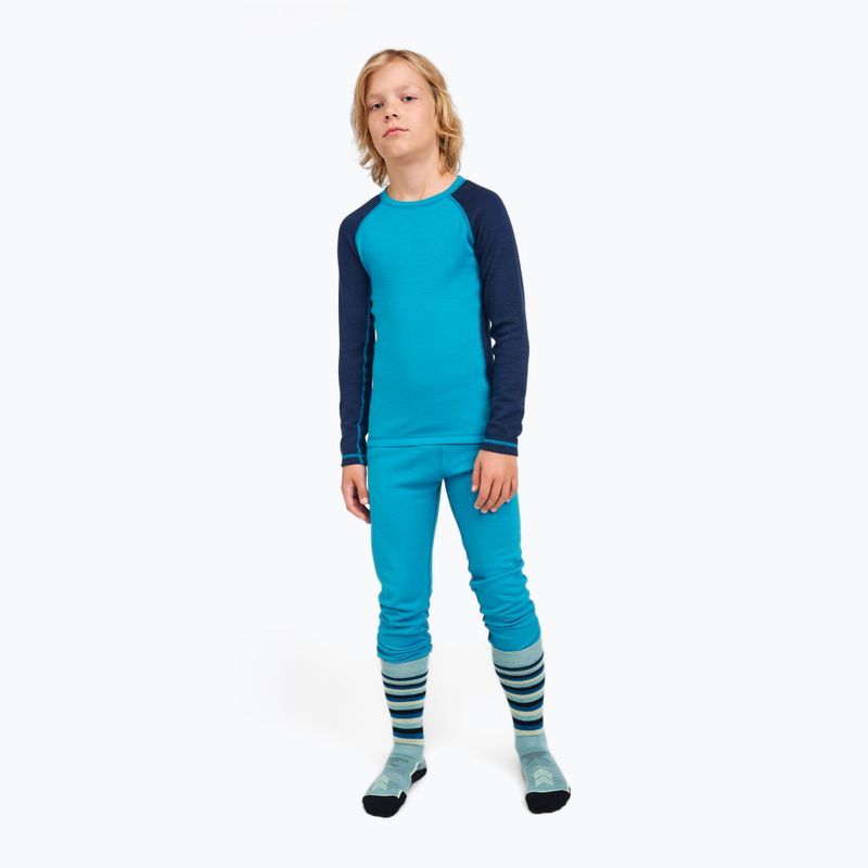 Gyermek termoaktív fehérnemű szett Reima Taitoa aquatic blue 9