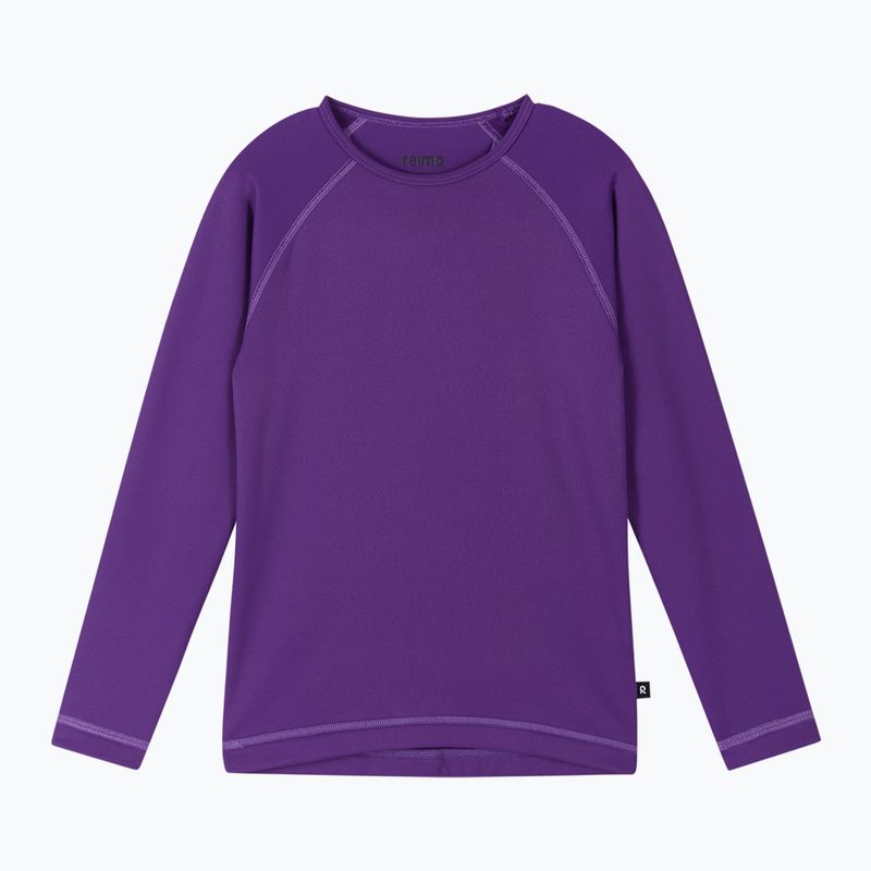 Gyermek termoaktív fehérnemű szett Reima Lampo plum purple 3