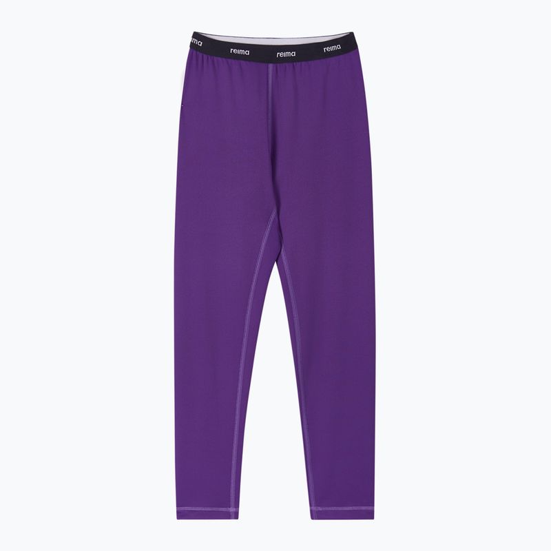 Gyermek termoaktív fehérnemű szett Reima Lampo plum purple 4