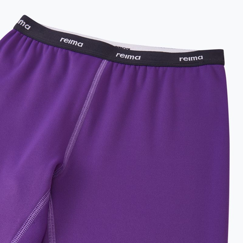 Gyermek termoaktív fehérnemű szett Reima Lampo plum purple 6