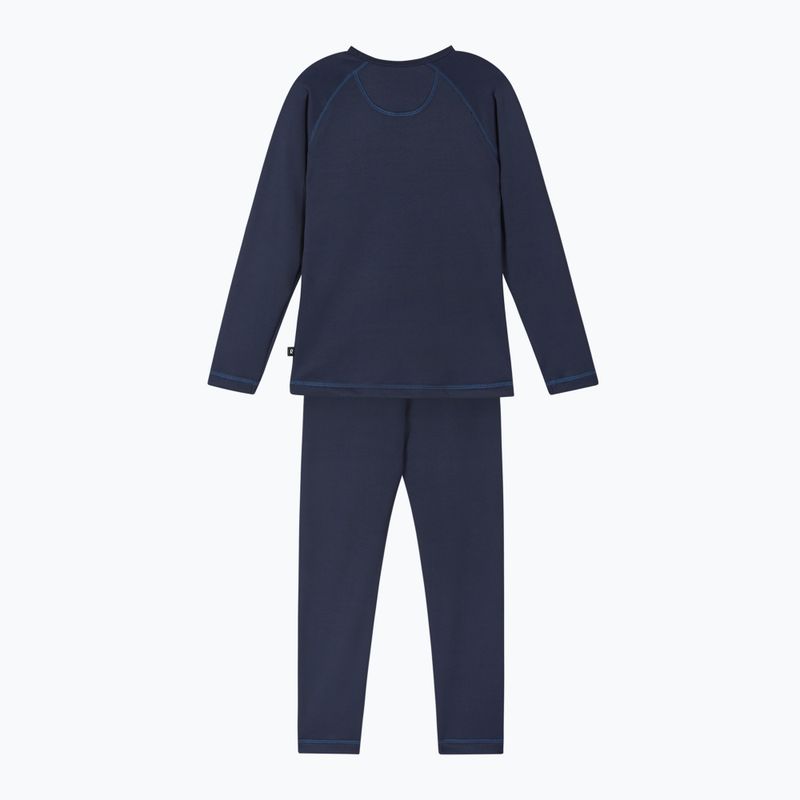Gyermek termoaktív fehérnemű szett Reima Lampo navy 2