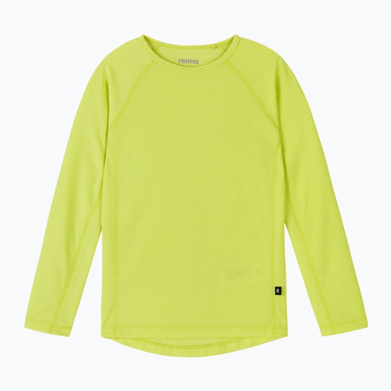 Gyermek termoaktív fehérnemű szett Reima Lani bright lime 3