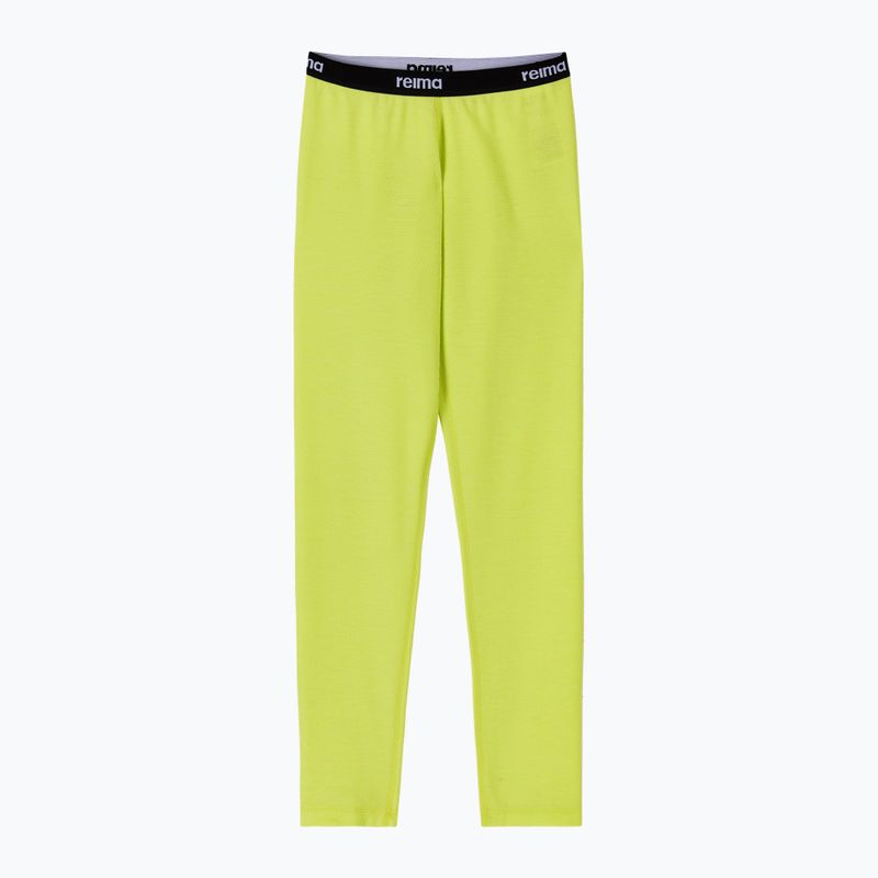 Gyermek termoaktív fehérnemű szett Reima Lani bright lime 4