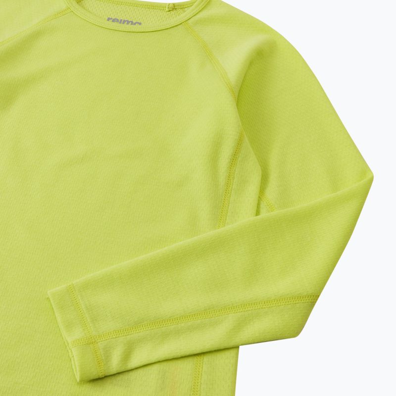 Gyermek termoaktív fehérnemű szett Reima Lani bright lime 5
