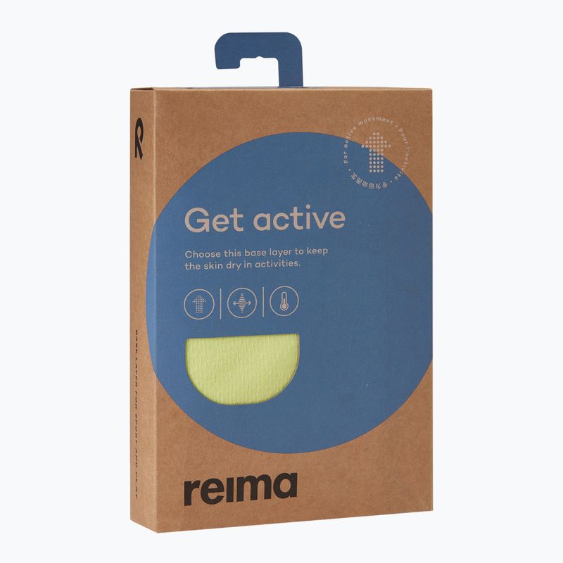 Gyermek termoaktív fehérnemű szett Reima Lani bright lime 8