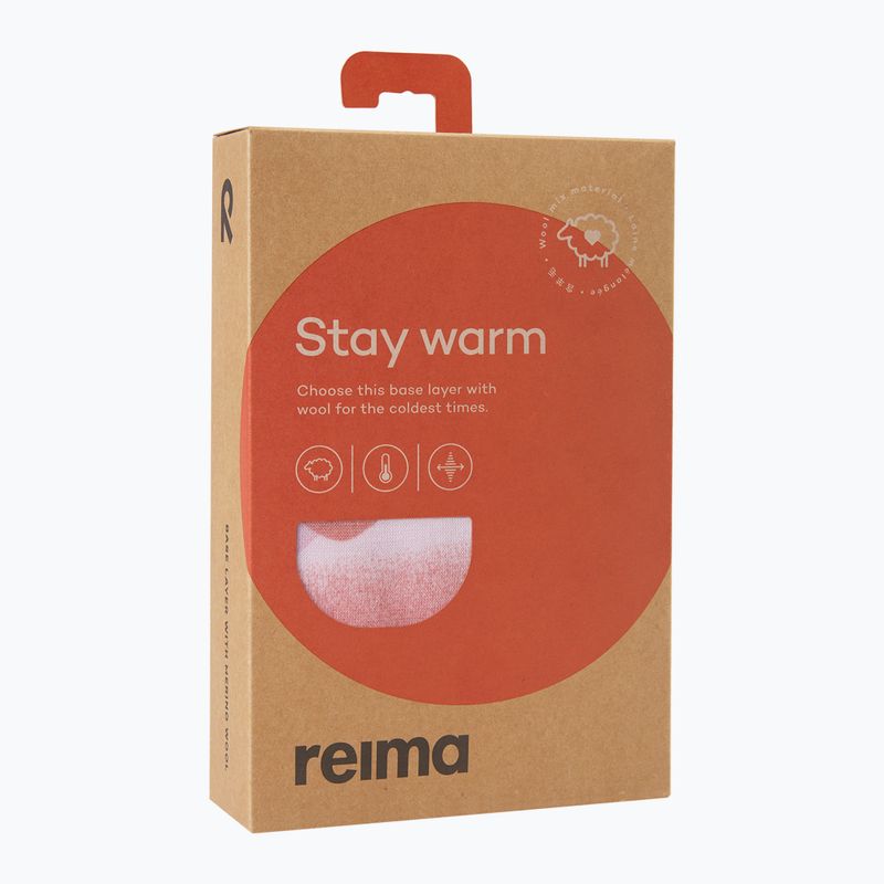 Gyermek termoaktív fehérnemű szett Reima Taitoa grey pink 8