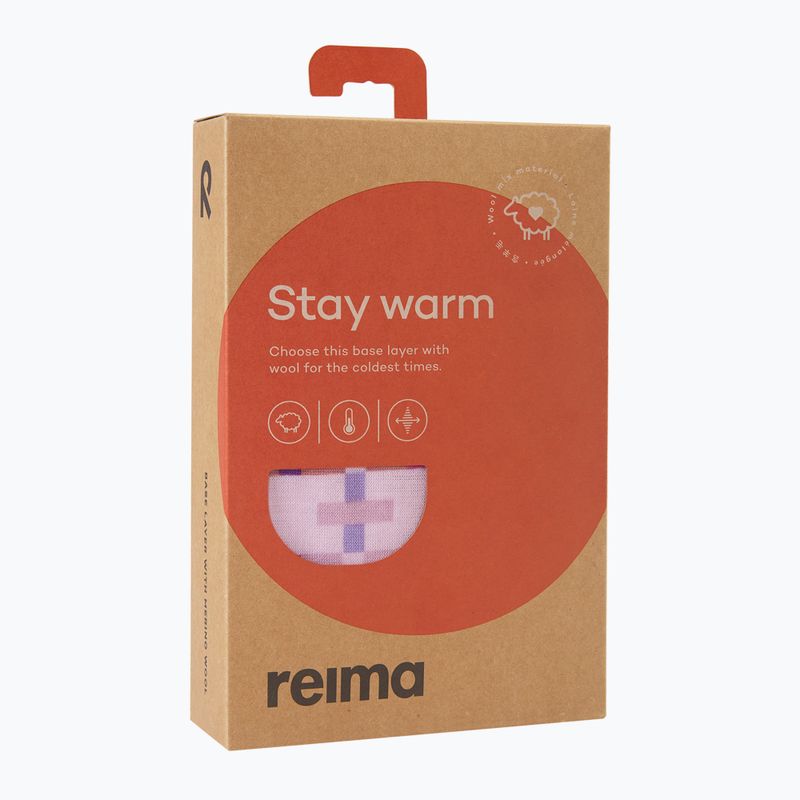 Gyermek termoaktív fehérnemű szett Reima Taitoa pale rose 8