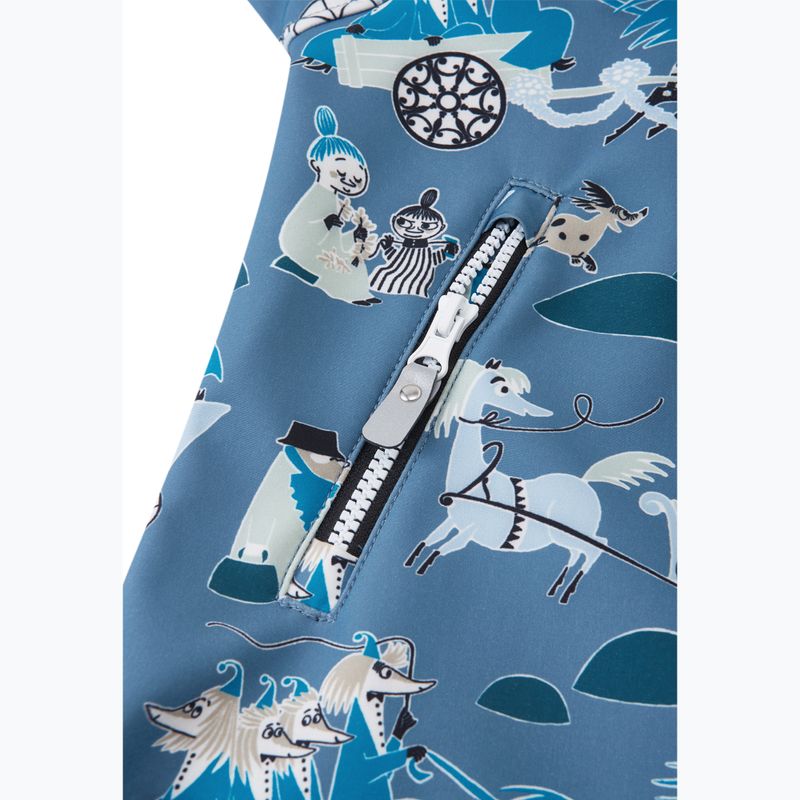 Gyerek softshell overál Reima Moomin Mjosa blue ocean 6