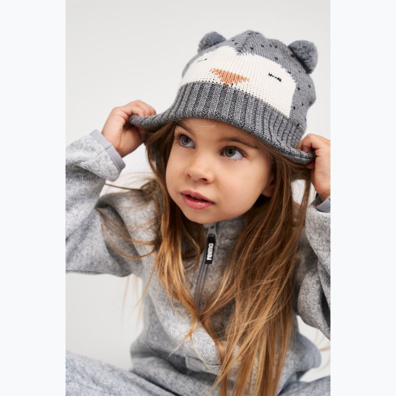 Gyerek téli sapka Reima Ilmein melange grey 3