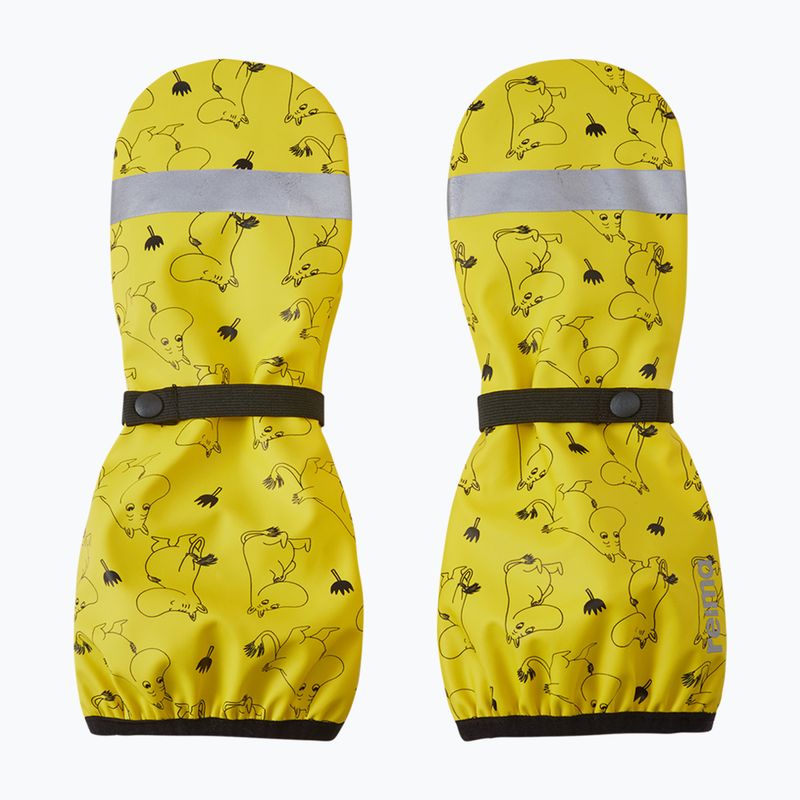 Vízálló gyermekkesztyű Reima Moomin Puro yellow 2