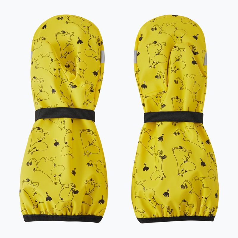 Vízálló gyermekkesztyű Reima Moomin Puro yellow 3