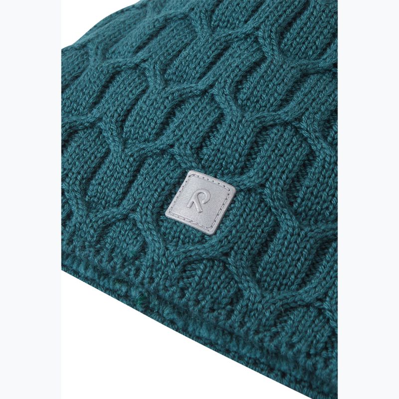 Gyerek sapka Reima Nyksund dark teal 3