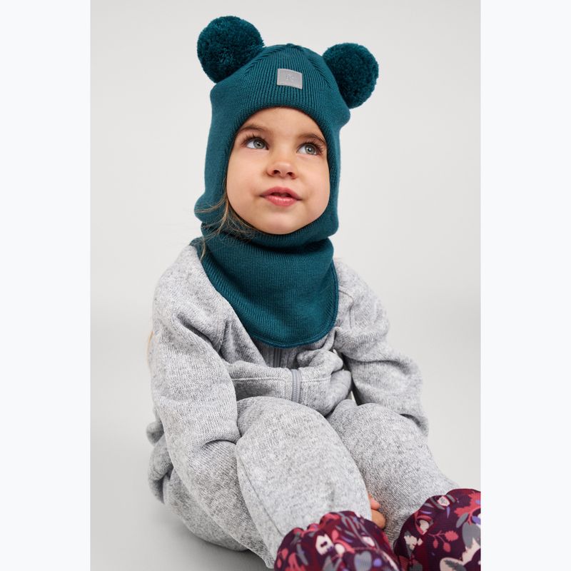 Gyerek símaszk Reima Vekkuli dark teal 5