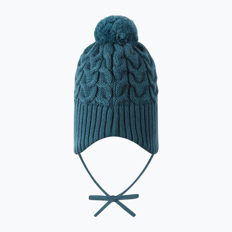 Gyerek téli sapka Reima Paljakka dark teal 2