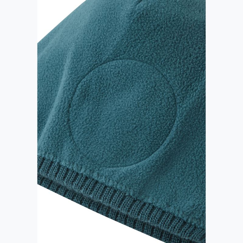 Gyerek téli sapka Reima Kirjoen dark teal 4