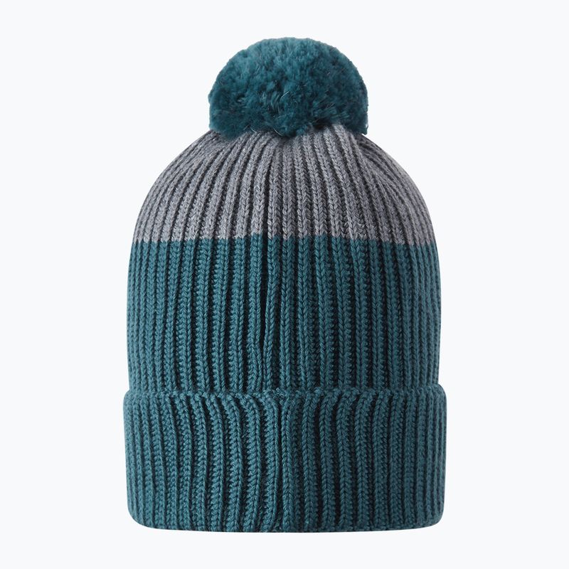 Gyerek téli sapka Reima Pilke dark teal 2