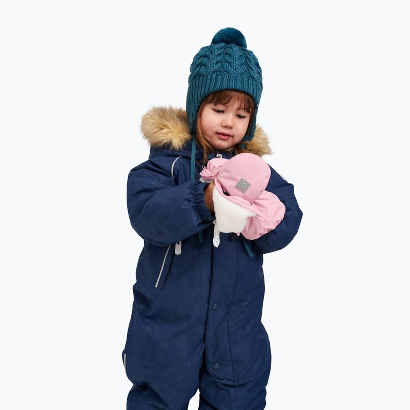 Gyerek téli kesztyűk Reima Villatassu grey pink 7