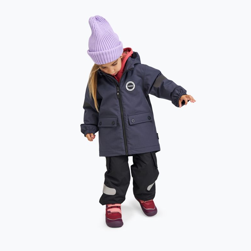 Gyermek esőkabát Reima Symppis soft black 8