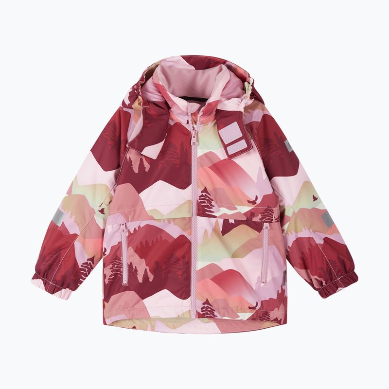 Gyerek kabát Reima Muonio grey pink
