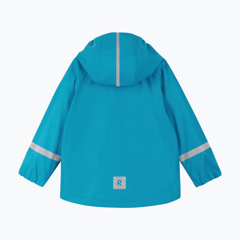 Gyermek esőkabát Reima Lampi aquatic blue 2