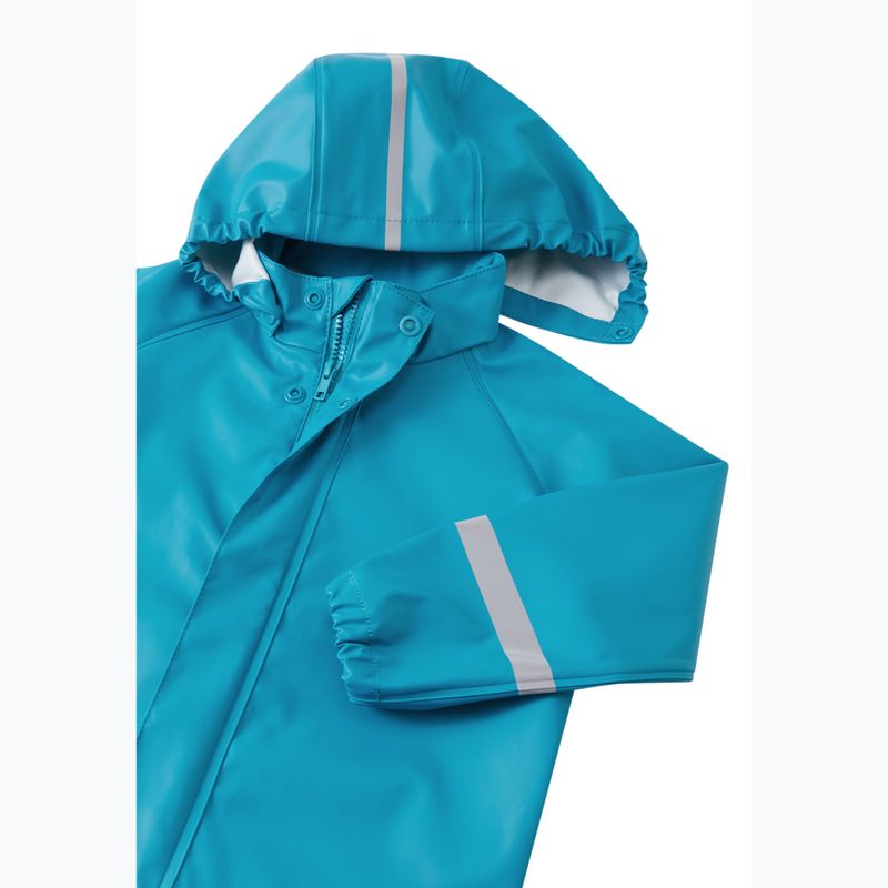 Gyermek esőkabát Reima Lampi aquatic blue 3