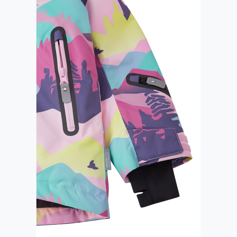 Gyerek síkabát Reima Kiiruna grey pink 7