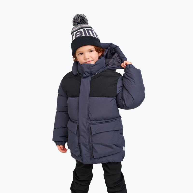 Gyerek kabát Reima Toukola soft black 8