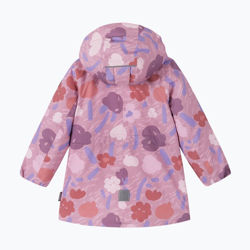 Gyerek télikabát Reima Muurame grey pink 3