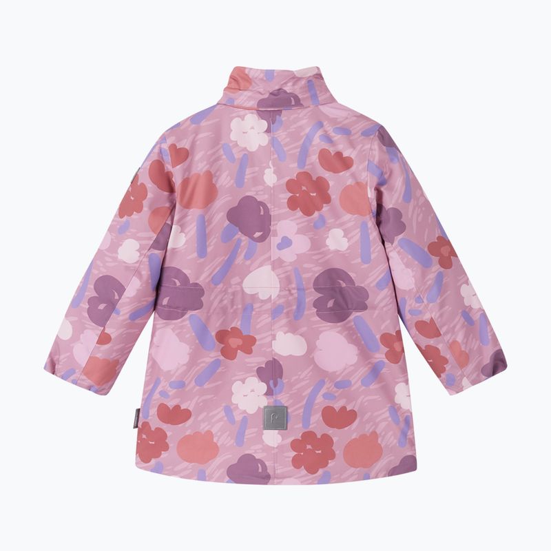 Gyerek télikabát Reima Muurame grey pink 4