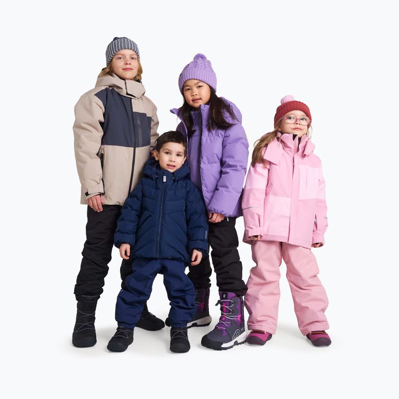 Gyermek pehelykabát Reima Paimio misty violet 10