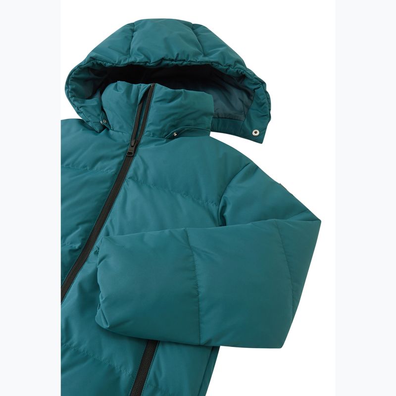 Gyermek pehelykabát Reima Paimio dark teal 4